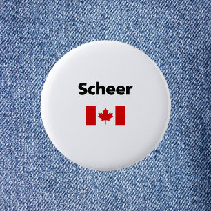 Andrew Scheer Canada Canadian Flag Light-Color Button