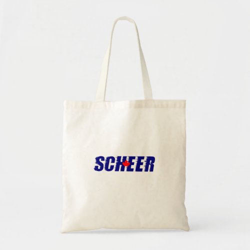 Andrew Scheer Speedy Bold Blue Maple Leaf Color Tote Bag