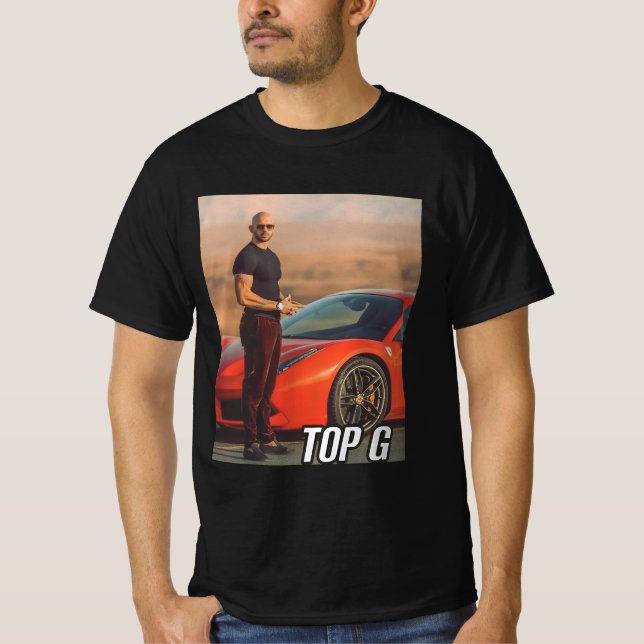 Andrew Tate "Top G" T-Shirt (Front)