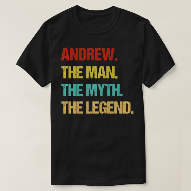 Andrew The Man The Myth The Legend Pullover  (Design Front)