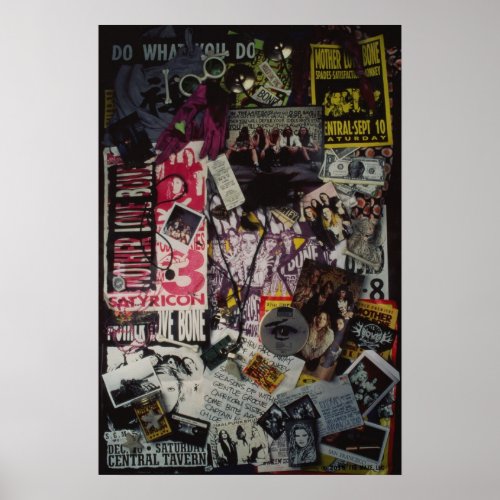 Andrew Wood Collage Poster