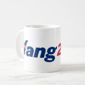 Andrew Yang 2020 Presidential Campaign Coffee Mug (Front Left)