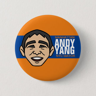 Andrew Yang for NYC Mayor 2021 Button