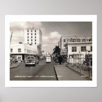 Andrews Ave., Fort Lauderdale, Florida Vintage 