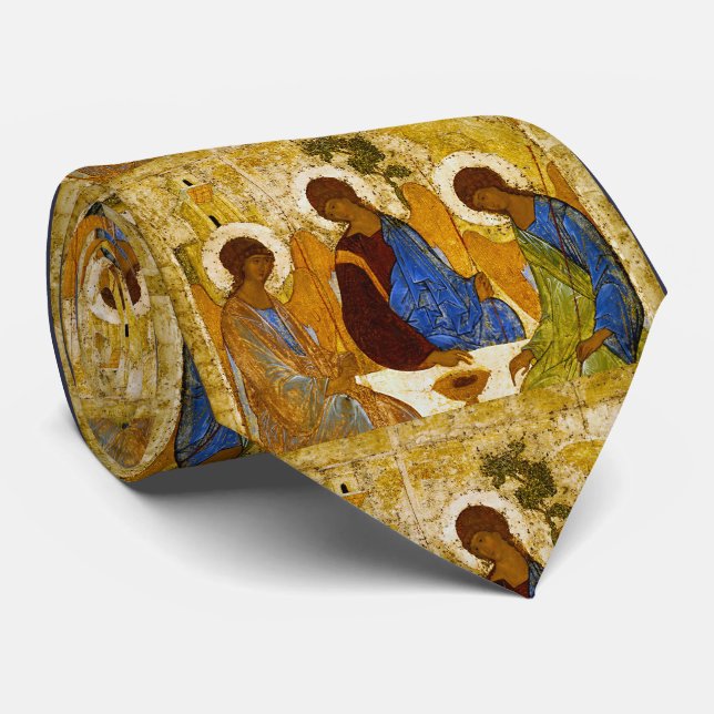 Andrey Rublev , “ Holy Trinity ” ネクタイ Neck Tie (Rolled)