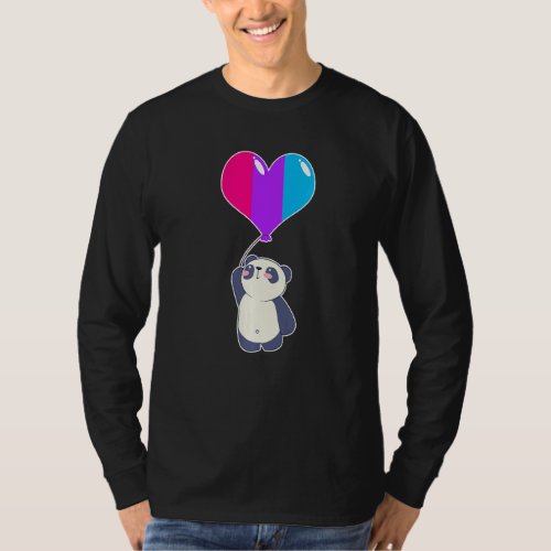 Androgyne Panda  Nonbinary Gender T_Shirt