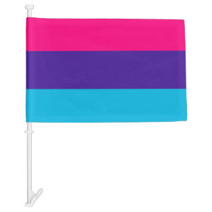 Androgyne Pride Car Flag