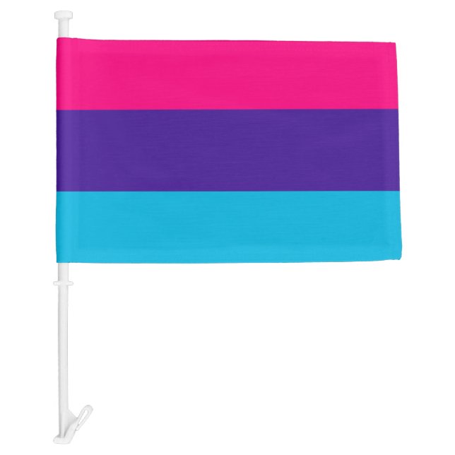Androgyne Pride Car Flag (Front)