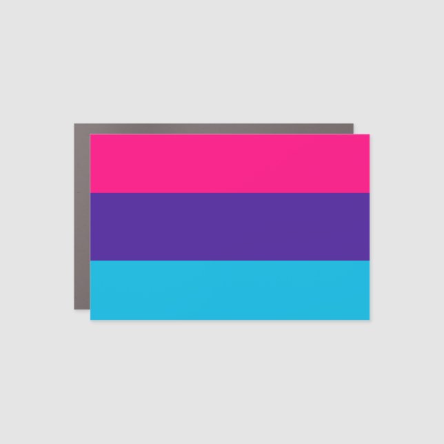 Androgyne Pride Car Magnet (Front)