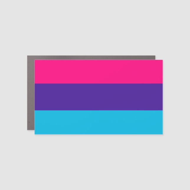 Androgyne Pride Car Magnet (Front)