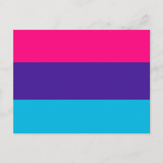 Androgyne Pride Flag Postcard