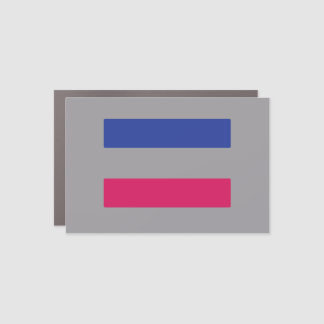 Androgynous Pride Car Magnet