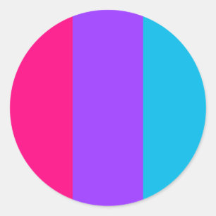 Androgynous Pride Circle Sticker