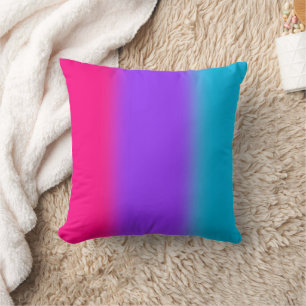 Androgynous Pride Gradient - Gift for Androgynous Throw Pillow