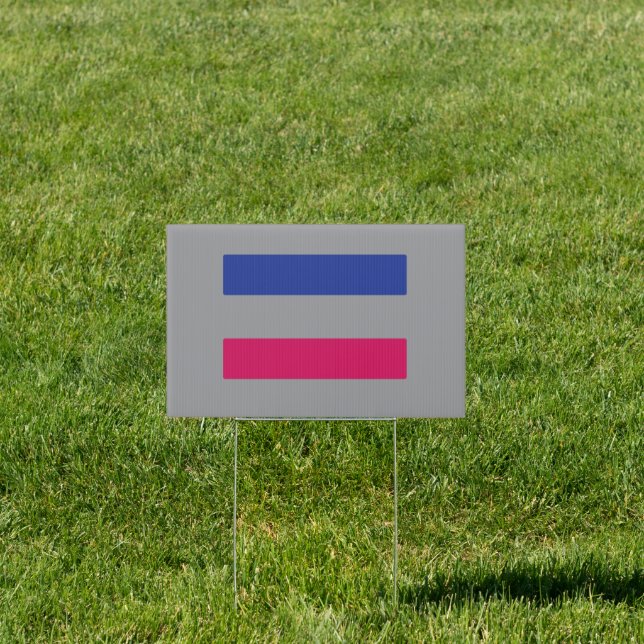 Androgynous Pride Sign (Insitu)