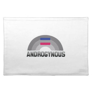 ANDROGYNOUS RAINBOW CLOTH PLACEMAT