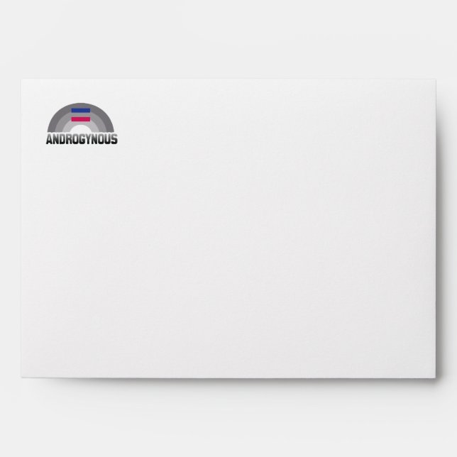 ANDROGYNOUS RAINBOW ENVELOPE (Front)