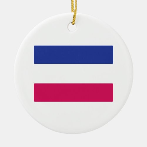 ANDROGYNOUS SYMBOL CERAMIC ORNAMENT