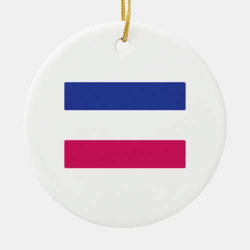 ANDROGYNOUS SYMBOL CERAMIC ORNAMENT