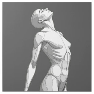 Android Anatomy - 24x24 Premium Canvasite Art