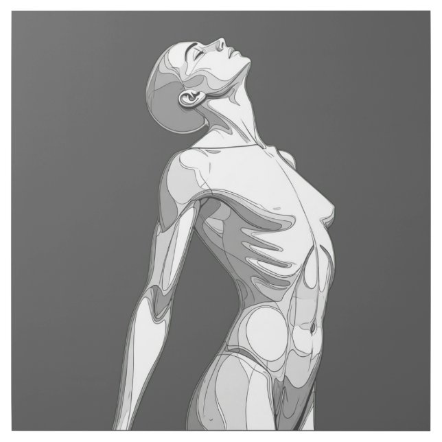 Android Anatomy - 24x24 Premium Canvasite Art (Front)