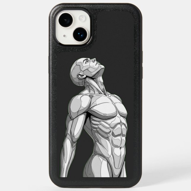 Android Anatomy: Apple iPhone 14 Plus Cyborg Case (Back)