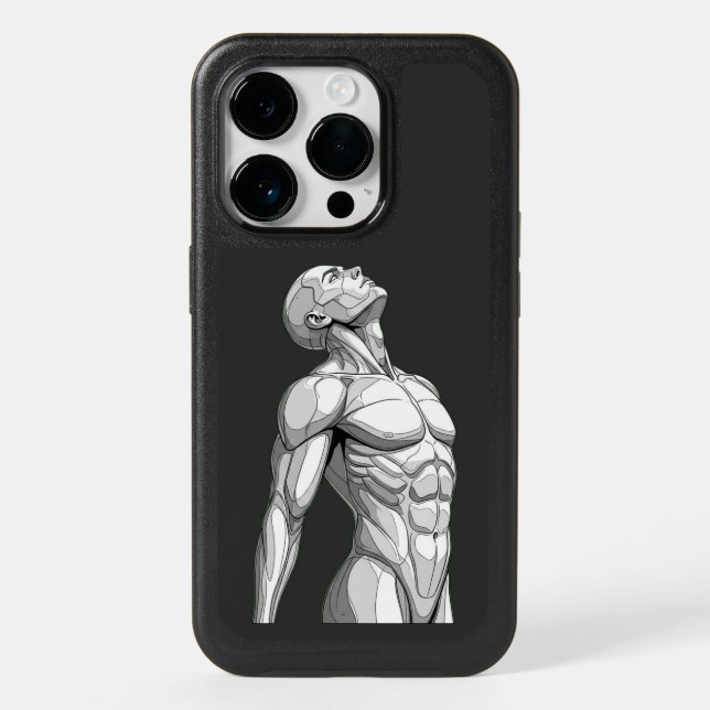 Android Anatomy: Apple iPhone 14 Pro Cyborg Case (Back)