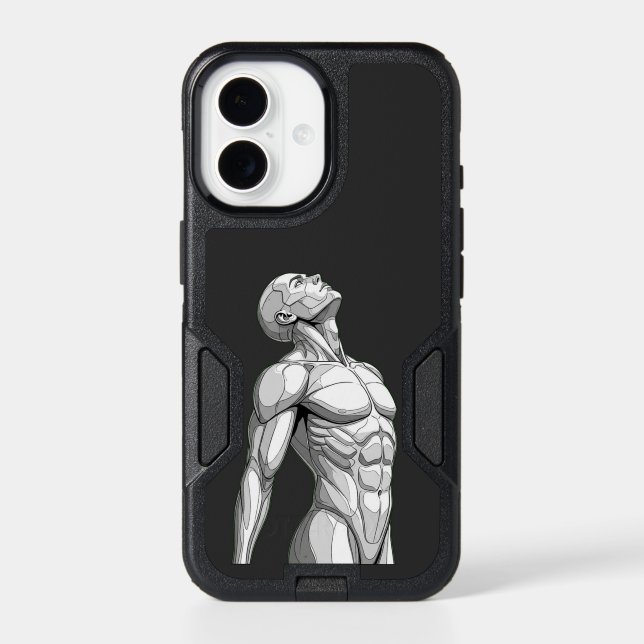 Android Anatomy: Apple iPhone 17 Cyborg Case (Back)