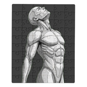 Android Anatomy: Cyborg Jigsaw Puzzle