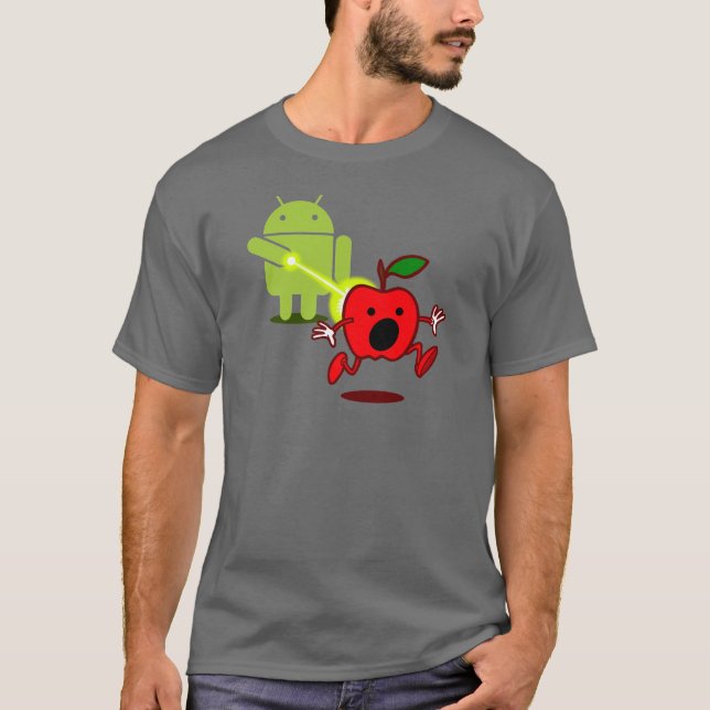 Android Attack! T-Shirt (Front)