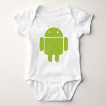 Android Baby Bodysuit by StillImages at Zazzle