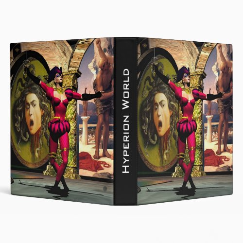 ANDROID BALLET  Science Fiction 3 Ring Binder