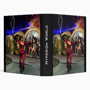 ANDROID BALLET , Science Fiction 3 Ring Binder