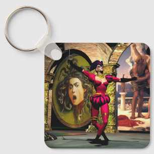 ANDROID BALLET , Science Fiction Keychain