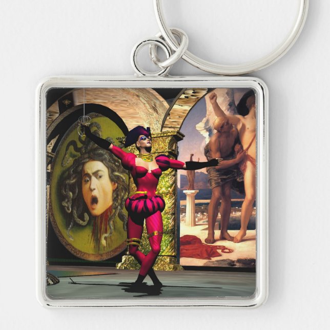 ANDROID BALLET , Science Fiction Keychain (Front)