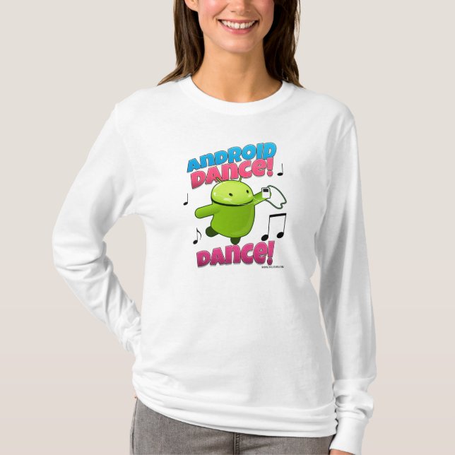 Android Dance Dances T-Shirt (Front)