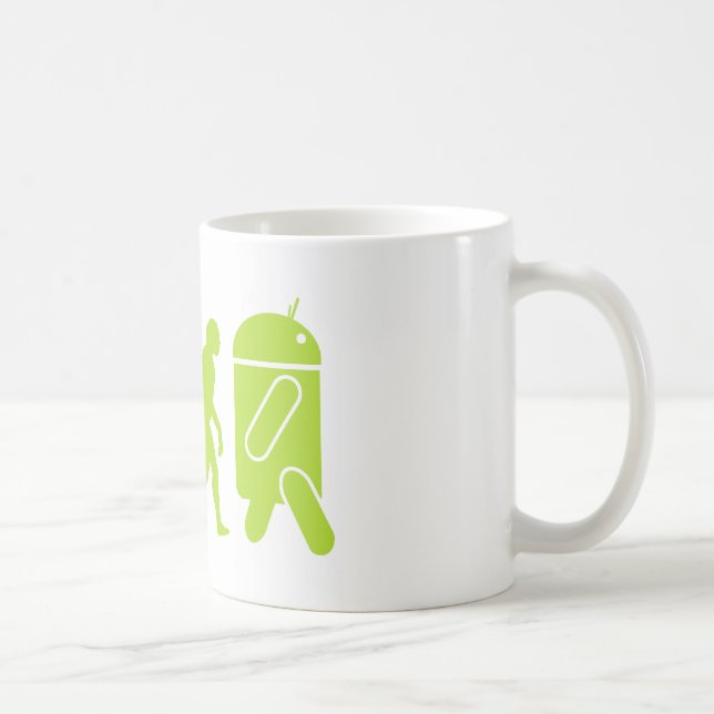 Android Evolution Coffee Mug (Right)