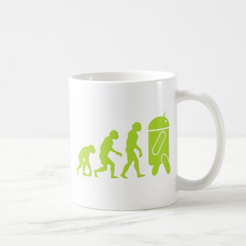 Android Evolution Coffee Mug