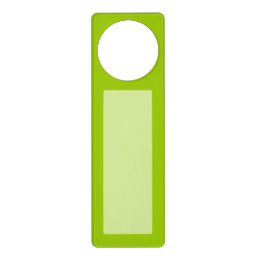 Android Green Color Ready to Customize if you want Door Hanger