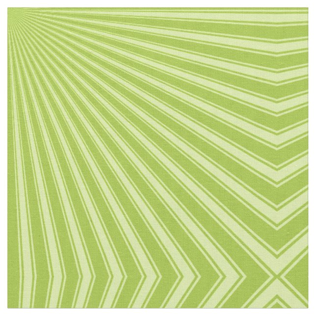 Android green Color Stripe Funky Pattern Fabric (Close Up)
