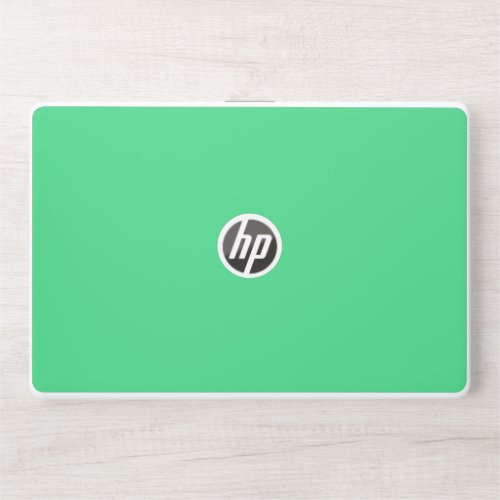 Android green solid color  HP laptop skin