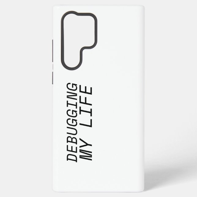 Android Logic Interface Samsung Galaxy Case (Back)