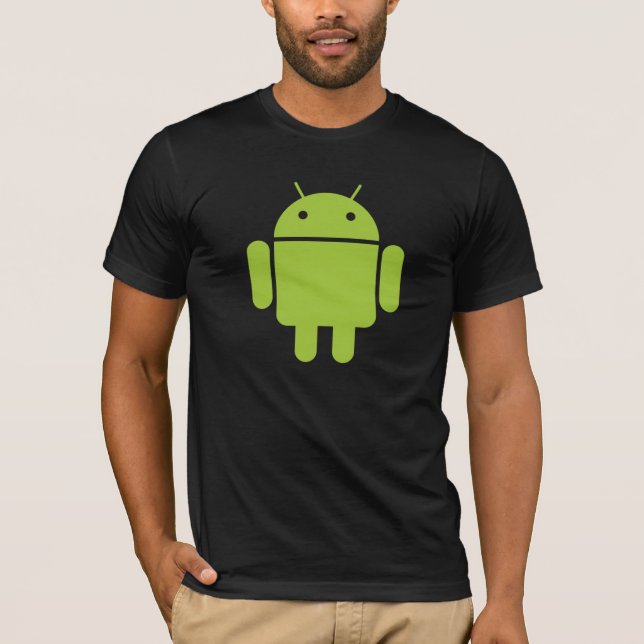Android Men's Fitted Tee (Front)