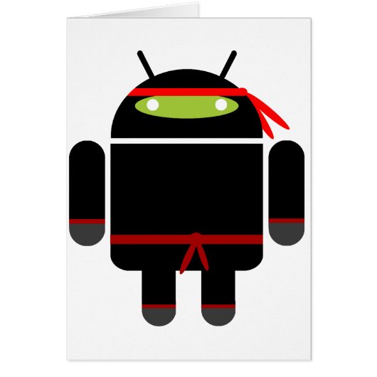 Android Ninja Cards (Front)
