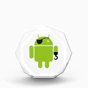 Android Robot Icon as a Pirate Award