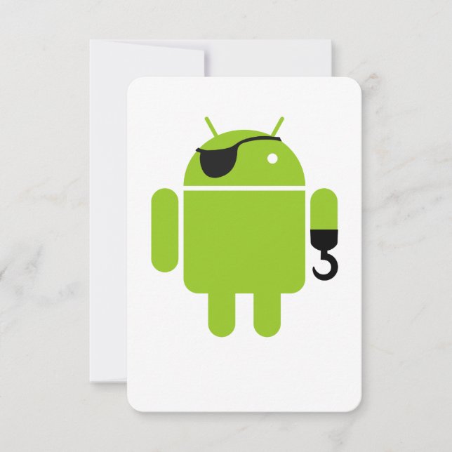 Android Robot Mighty Pirate (Front)