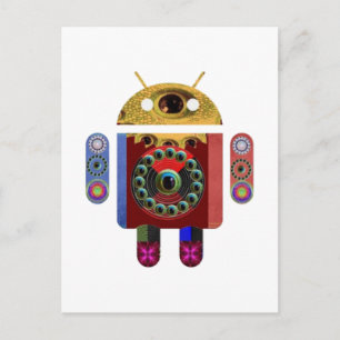 ANDROID Robot Postcard