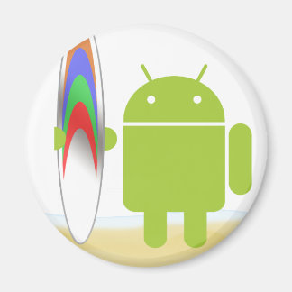 Android Surfer Magnet