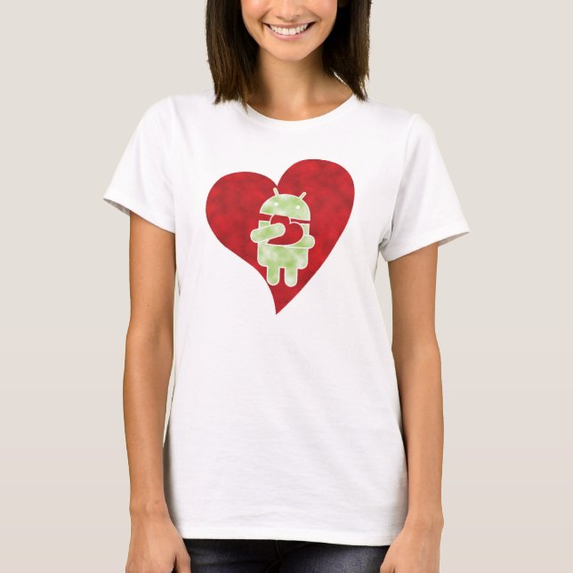 Android Tee - Droid Love (Front)