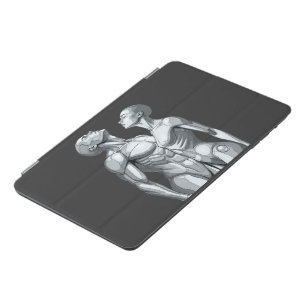 Android Union: Cyborg Couple Futuristic iPad Cover